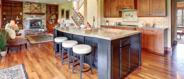 Bild für Thron am Tresen: Barhocker an der Kücheninsel