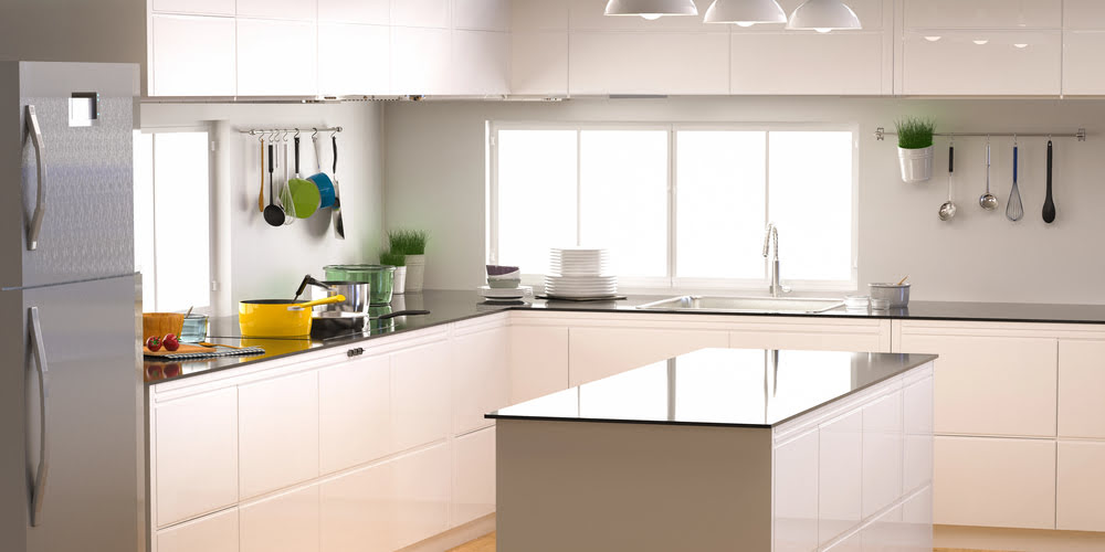 Ordentliche und pflegeleichte Küche